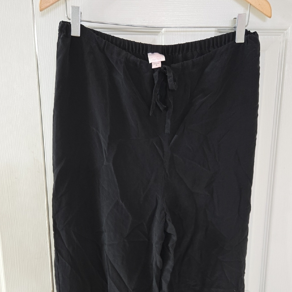 Victoria's Secret Classic Black Pajama Pants
